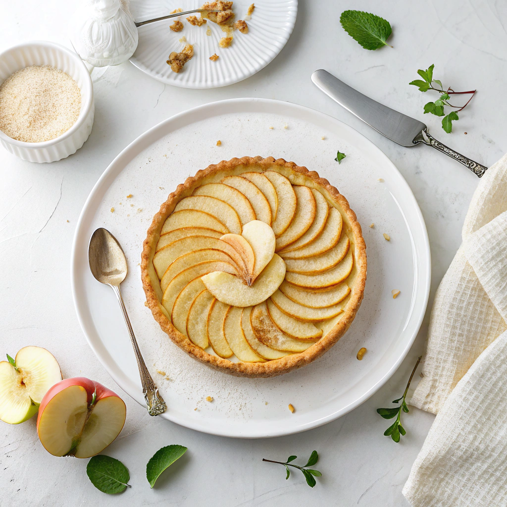 Apple Frangipan Tart